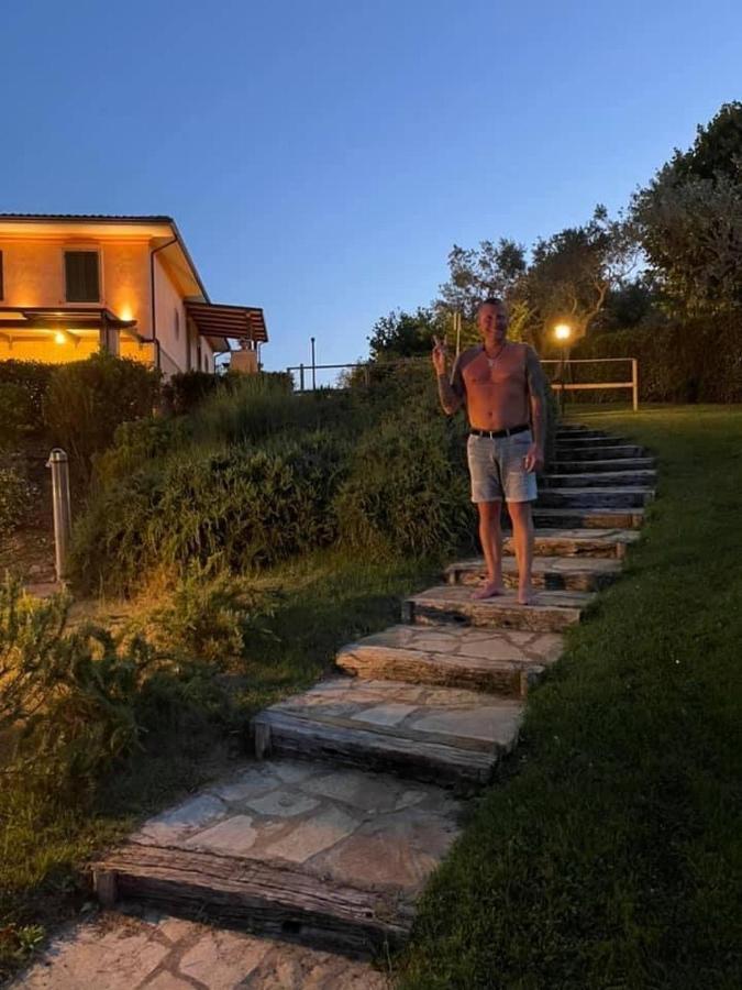 La Posta Di Bacco Lägenhet Gualdo Cattaneo Exteriör bild